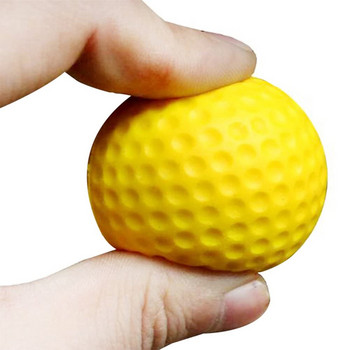 10 бр. Еластични гъбени топки за голф от PU пяна за тренировки на закрито