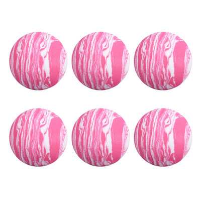 12 buc/pungă mingi de golf cu diametrul de 42 mm mingi de sport mingi de antrenament din spumă curcubeu pentru mingi de golf de antrenament de interior sau exterior nou