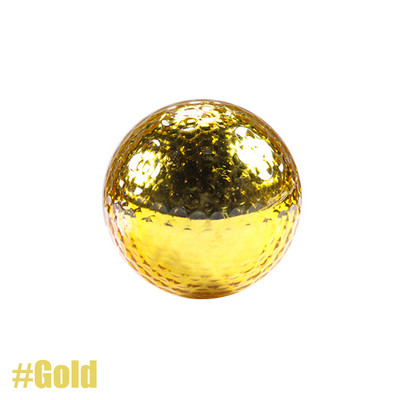 1 db átmérőjű 42,7 mm fémbevonatú színes golflabdák díszes mérkőzés nyitócél Legjobb ajándék, tartós konstrukció sporteseményekhez