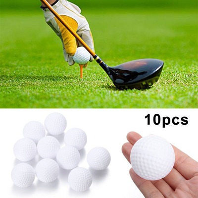 High Quality White Durable Practice Ball Sports Tool Air Ball Golf Ball Soft Texture