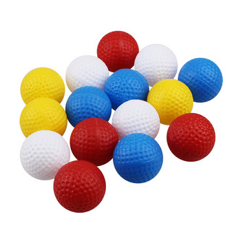 24 τεμάχια 41mm Κοίλες μπάλες γκολφ για πρακτική άσκηση σε εσωτερικούς χώρους Πλαστικές