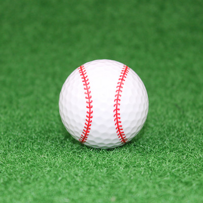 1 vnt. Dvigubi golfo kamuoliukai Treniruotės, sporto dovanos, pratybos, vairavimo trasa Naujovė, pramoga golfo žaidėjui, spalvotas animacinis filmas, mielas patalpose