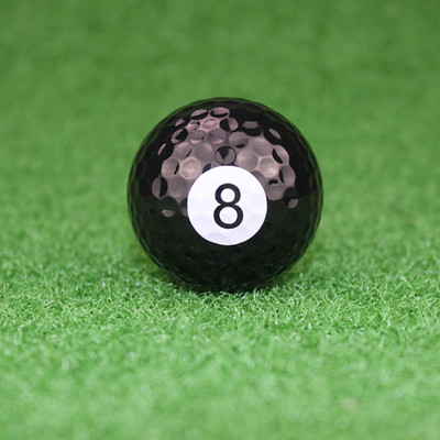 1 vnt. Dvigubi golfo kamuoliukai Treniruotės, sporto dovanos, pratybos, vairavimo trasa Naujovė, pramoga golfo žaidėjui, spalvotas animacinis filmas, mielas patalpose