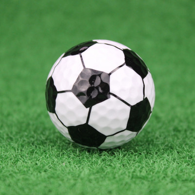 1 vnt. Dvigubi golfo kamuoliukai Treniruotės, sporto dovanos, pratybos, vairavimo trasa Naujovė, pramoga golfo žaidėjui, spalvotas animacinis filmas, mielas patalpose