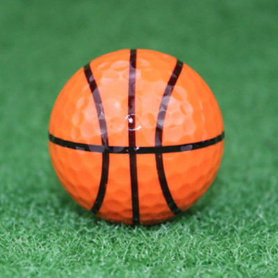 1 vnt. Dvigubi golfo kamuoliukai Treniruotės, sporto dovanos, pratybos, vairavimo trasa Naujovė, pramoga golfo žaidėjui, spalvotas animacinis filmas, mielas patalpose