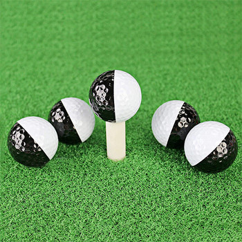 1 бр. 42 мм тренировъчна топка Черно-бял подарък за голфъри Аксесоари за голф Реклами Standad Ball Продажба на едро на закрито на открито