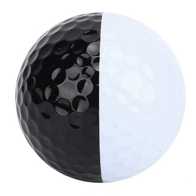 1pc 42mm Practice Ball Black White Gift for golfers Golf Accessories Ads Standad Ball Wholesale For Indoor Outdoor