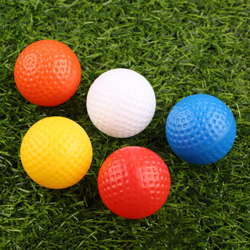 10 τμχ Μπάλες γυμναστικής για αθλητικό γκολφ εσωτερικού χώρου, πολύχρωμες πλαστικές μπάλες γυμναστικής 41 mm Λευκό/Κόκκινο/Κίτρινο/Μπλε/Πορτοκαλί