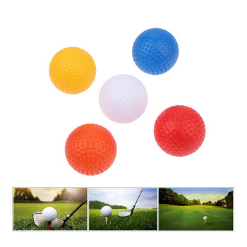 10 τμχ Μπάλες γυμναστικής για αθλητικό γκολφ εσωτερικού χώρου, πολύχρωμες πλαστικές μπάλες γυμναστικής 41 mm Λευκό/Κόκκινο/Κίτρινο/Μπλε/Πορτοκαλί