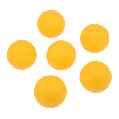 10 vnt Vidaus lauko sporto golfo treniruočių kamuoliai Spalvingi 41 mm plastikiniai treniruočių pagalbiniai golfo kamuoliukai balti/raudoni/geltoni/mėlyni/oranžiniai