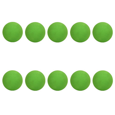 10 vnt / partijoje EVA putplasčio golfo kamuoliukai Minkšti kempinės kamuoliukai, skirti lauko golfo sūpynės treniruotėms golfo / teniso treniruotėms, 9 spalvos