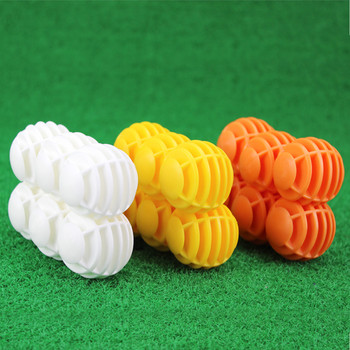 5 бр. Тренировъчни топки за голф Синтетичен каучук Спортни топки за тренировки за голф Аксесоари за голф за тренировъчно игрище, тренировки за люлеене, домашна употреба