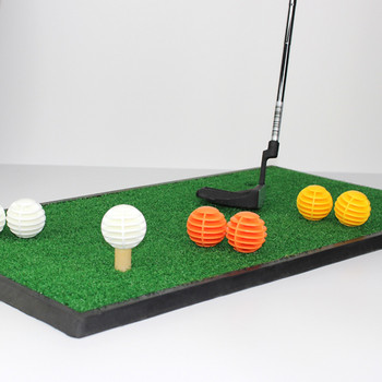 5 бр. Тренировъчни топки за голф Синтетичен каучук Спортни топки за тренировки за голф Аксесоари за голф за тренировъчно игрище, тренировки за люлеене, домашна употреба