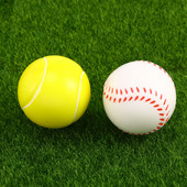 Kamuolys Softsports Kempinėlė Mini krepšinio žaislas Vaikams Suspaudžiamas Futbolas Vaikų Futbolas Mažas beisbolas Bounce Favors Party Tenisas