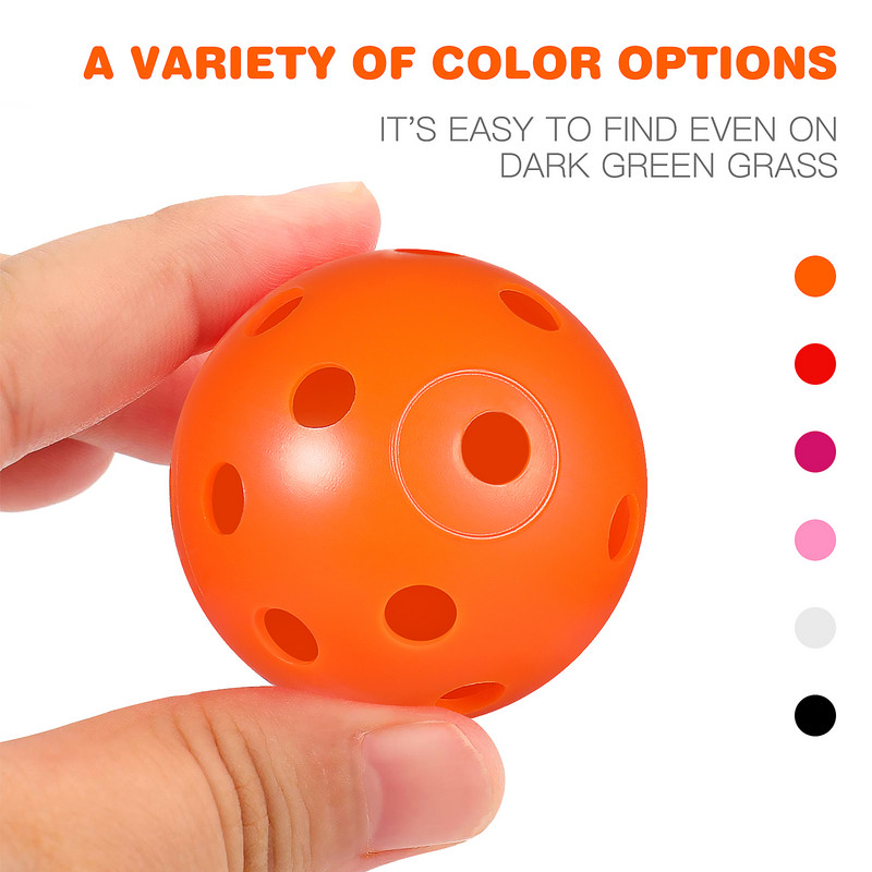 Jucării Mingi de antrenament de golf pentru bărbați Mingi de antrenament din plastic Mingi pentru bărbați Mingi perforate Mingi de plastic Mingi de antrenament de golf Bărbați