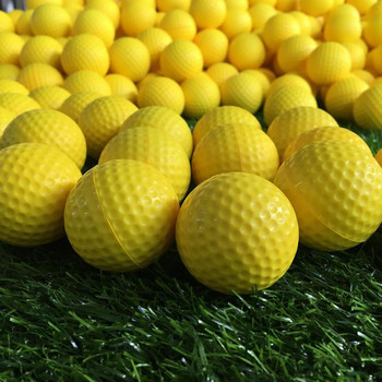 10 τμχ Golfer Foam Golf Soft Indoor Practice Balls Swing Exercise Training Tools