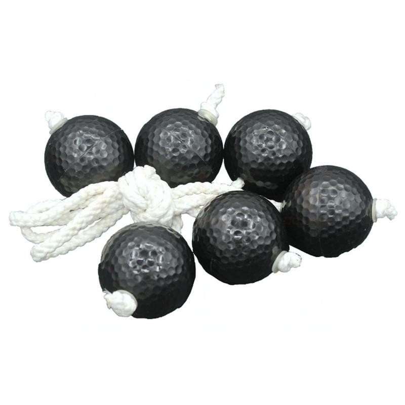 4 spalvų golfo kamuoliukai Vaikų golfo spalvingi treniruočių kamuoliai 42 mm kopėčių kamuoliuko golfo skylė