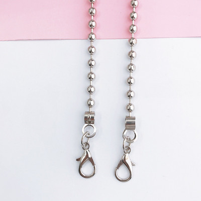 Диагонален калъф за мобилен телефон с метална обвивка за момиче, ремък за окачване на верига, катарама за омар, 110 см златна верига, презрамка за рамо