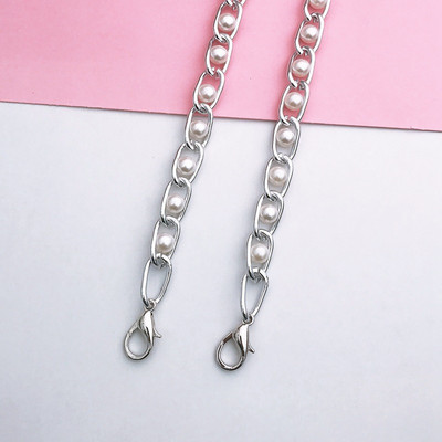 Диагонален калъф за мобилен телефон с метална обвивка за момиче, ремък за окачване на верига, катарама за омар, 110 см златна верига, презрамка за рамо