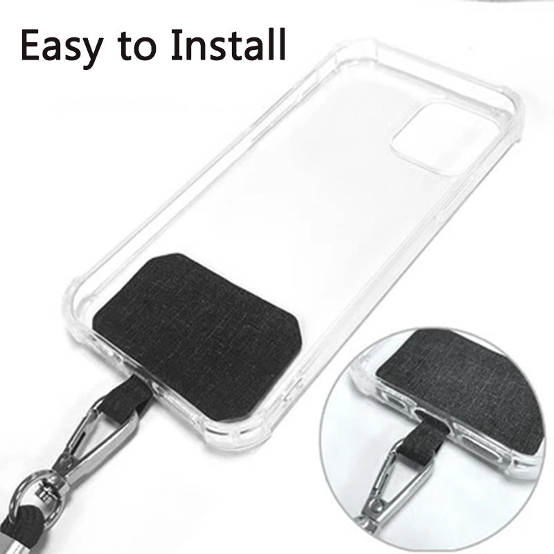 Reguliuojamas telefono dirželis, nuimamas kaklo laidas, skirtas mobiliojo telefono priedams Mobiliojo telefono virvelės kaklo dirželiai Universalūs