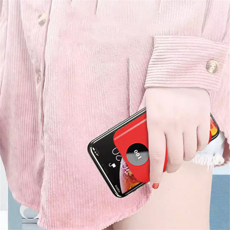 Nešiojamas 2 prievadų USB maitinimo dėklas „pasidaryk pats“ 3x18650 akumuliatoriaus dėžutė mobiliojo telefono įkroviklis Power Bank korpusas, tinkamas „iPhone Xiaomi“