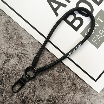 Ключодържател Цвят Каишка за шнур за аксесоари за телефон Гривна Телефонна верига Метална закопчалка за омар Ключ Чанта за ключове за кола Въже