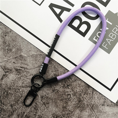 Ключодържател Цвят Каишка за шнур за аксесоари за телефон Гривна Телефонна верига Метална закопчалка за омар Ключ Чанта за ключове за кола Въже