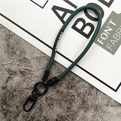 Ключодържател Цвят Каишка за шнур за аксесоари за телефон Гривна Телефонна верига Метална закопчалка за омар Ключ Чанта за ключове за кола Въже