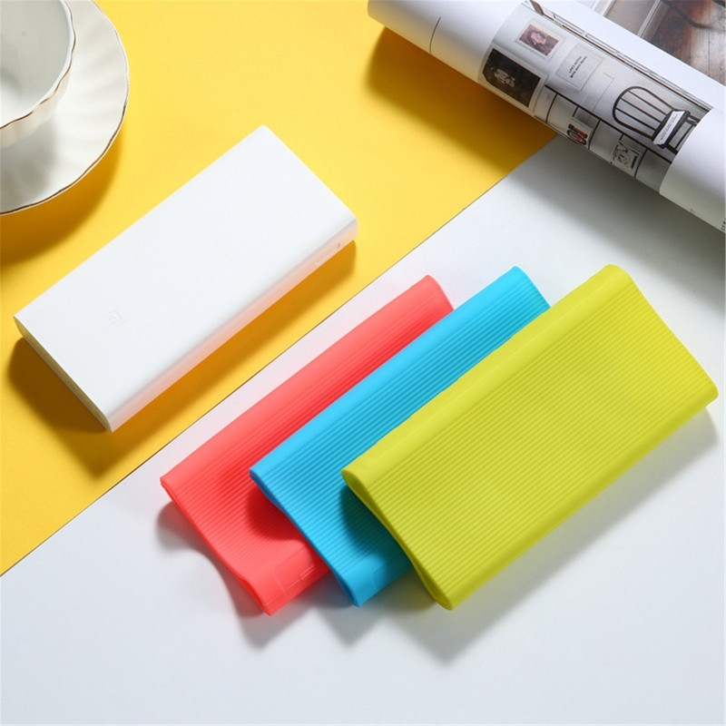 „Powerbank Case“ silikoninis apsauginis dėklo dangtelis, skirtas „Xiaomi Power Bank 3 30000 MAh“, „Skin Shell“ rankovės apsauginis dangtelis PB3018ZM dėklas