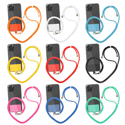 Telefon zsinór állítható levehető nyakzsinór pánt mobiltelefon tartozékokhoz Mobiltelefon kötél nyakpántok univerzális