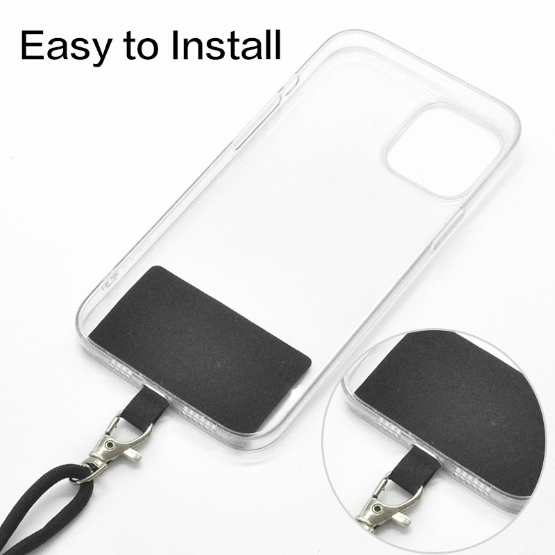 Reguliuojamas telefono dirželis, nuimamas kaklo laidas, skirtas mobiliojo telefono priedams Mobiliojo telefono virvelės kaklo dirželiai Universalūs