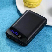 18650 Akkumulátortöltő fedél Power Bank tok DIY Box 3 USB portok