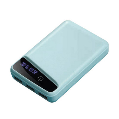 18650 Akkumulátortöltő fedél Power Bank tok DIY Box 3 USB portok