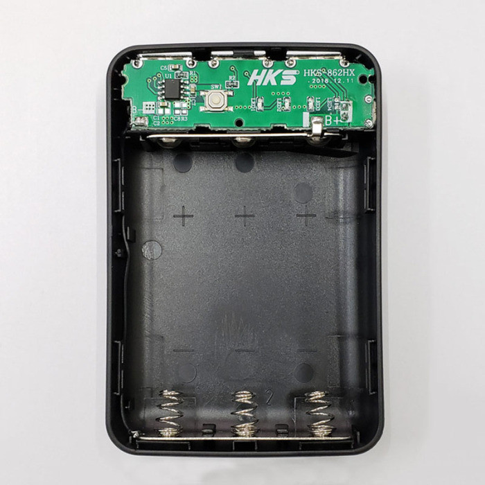 18650 Капак за зарядно за батерия Калъф за захранваща банка Кутия Направи си сам 3 USB порта