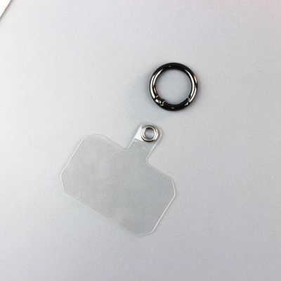 Анти-загубена преносима катарама Метална закопчалка Висулка Телефон Универсална карта Стикер Уплътнение Без ремък Кръпка за ремък за мобилен телефон Фиксиран