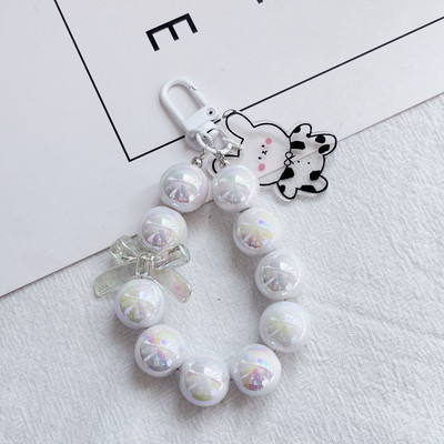 Висящ пръстен със сладко кристално любовно сърце за мобилен телефон, ремък за каишка против изгубване, гривна за Iphone, Samsung, ключодържател, телефонна верига