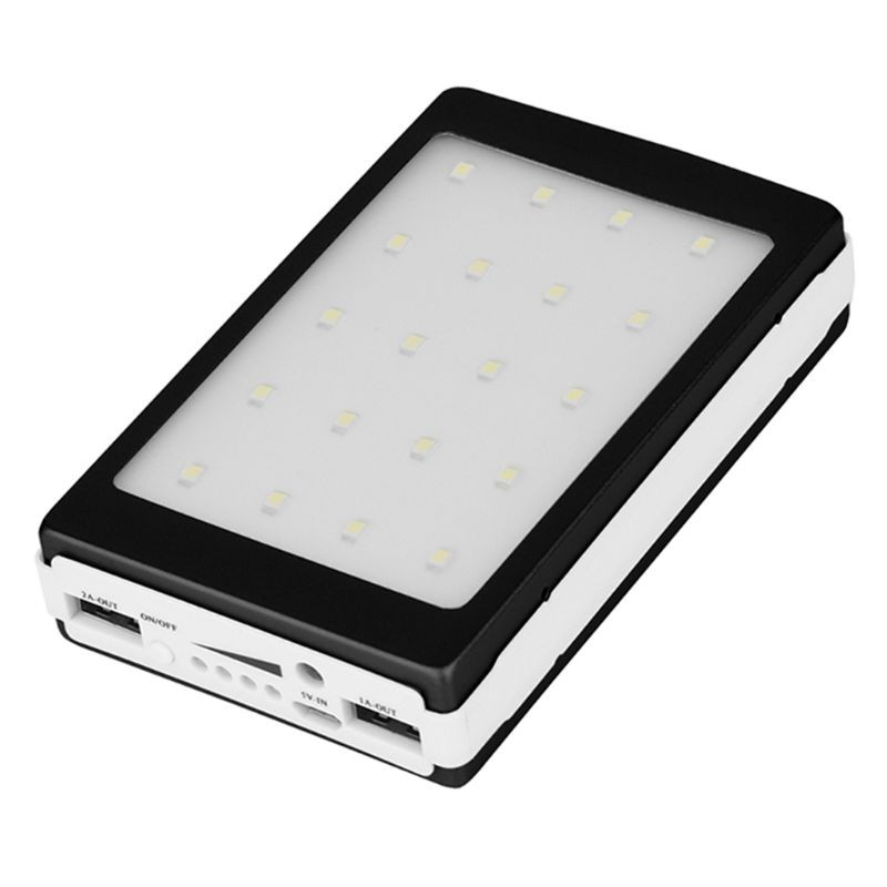 (Bez baterije) 18650 Solar Power Bank punjač DIY nesastavljena kutija Poverbank torbica Pover Bank prijenosni pribor za punjenje za vanjske prostore