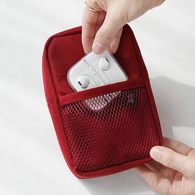 Чанта за органайзер за приспособления за пътуване Преносима чанта за цифров кабел Аксесоари за електроника Калъф за съхранение Калъф за USB Power Bank