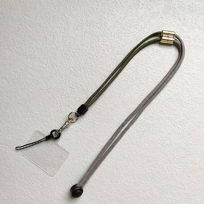 Регулируемо въже за мобилен телефон, въже против падане, мобилен телефон, ремък за врата с двойна употреба, каишка за мобилен телефон, презрамки