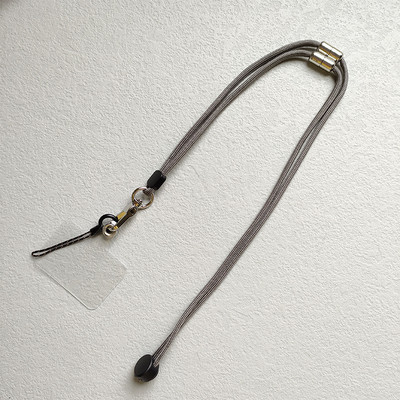 Регулируемо въже за мобилен телефон, въже против падане, мобилен телефон, ремък за врата с двойна употреба, каишка за мобилен телефон, презрамки