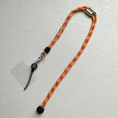 Регулируемо въже за мобилен телефон, въже против падане, мобилен телефон, ремък за врата с двойна употреба, каишка за мобилен телефон, презрамки