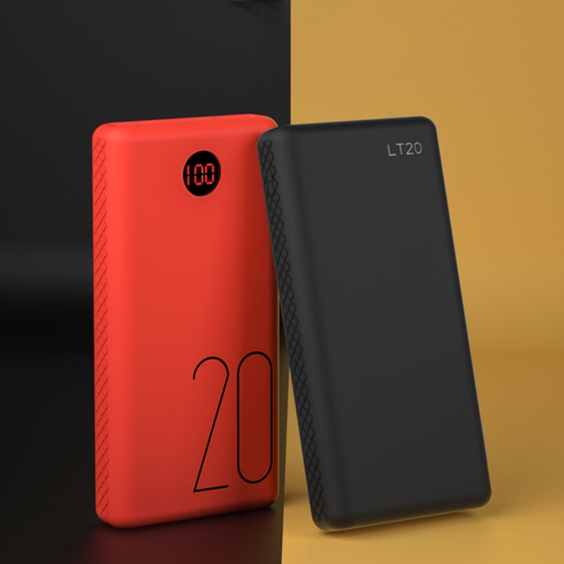 За ROMOSS LT20 Power Bank 20000mAh силиконов защитен калъф против удар/плъзгане за ROMOSS LT20 Pro Power Bank Skin