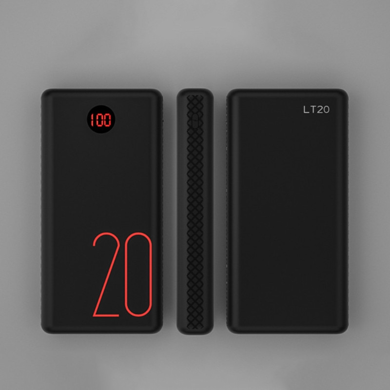 За ROMOSS LT20 Power Bank 20000mAh силиконов защитен калъф против удар/плъзгане за ROMOSS LT20 Pro Power Bank Skin