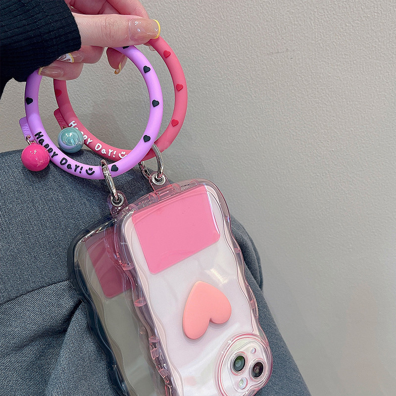 Връзка за мобилен телефон Преносим течен силикон Гривна Катарама Каишка за китка Въже Висяща верига Мека анти-загуба с щипка