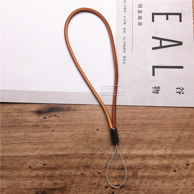 Кожен ремък-ретро кожен ключодържател с ремък Каишки за мобилен телефон Каишка Въже за китка Телефон за USB флаш устройства Ключове