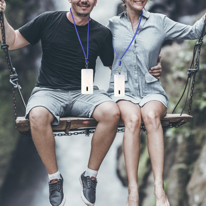 Връзка за телефон, регулируема подвижна връзка за врата, каишка и предпазна лента за телефон за аксесоари за мобилни телефони, връв за телефон