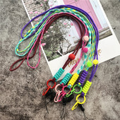 Телефонни бижута Контрастни цветове Каишка за мобилен телефон Weave Каишка за ключодържател Анти-загубена каишка за китка за верижка за телефон Аксесоари