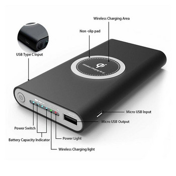 Φορητή 2 θύρες USB Θήκη PowerBank 3x 18650 Battery S0Y0 Box Kit Κινητό για Iphone Τηλέφωνο φορτιστή Τράπεζα Huawei Power Cha O6H5