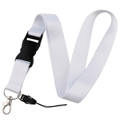 Модни черни ремъци за мобилен телефон, висящи ремъци за врата за ключове, лична карта, притежател на значка за карта на служител, ремък за лична карта