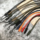 Weave telefonirihm kaelarihm kaelapael võtmete jaoks ID-kaardi mobiiltelefoni rihmad välistingimustes kaelakee telefonirihm iPhone`i jaoks